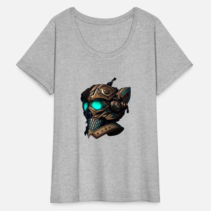 Metallic Marvel A Mechanical Bronze Skull