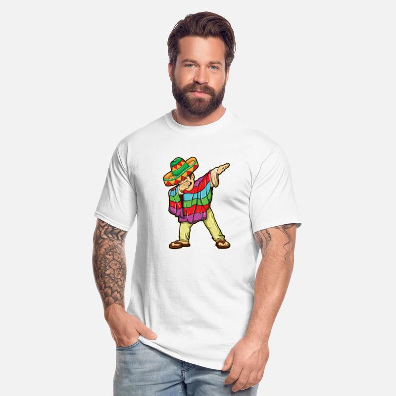 Mexican Poncho Cinco De Mayo Muertos Taco Sombrero