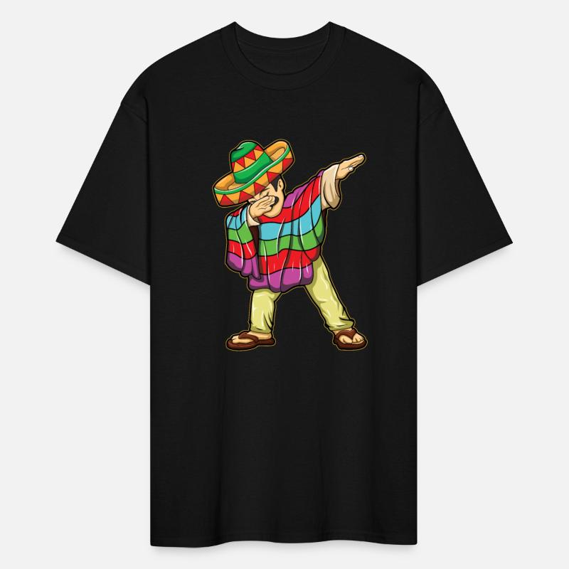 Mexican Poncho Cinco De Mayo Muertos Taco Sombrero