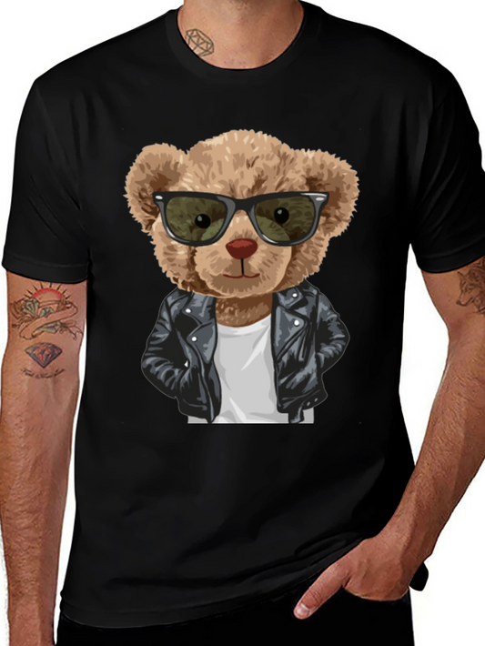 Cool Teddy Bear Graphic Tee