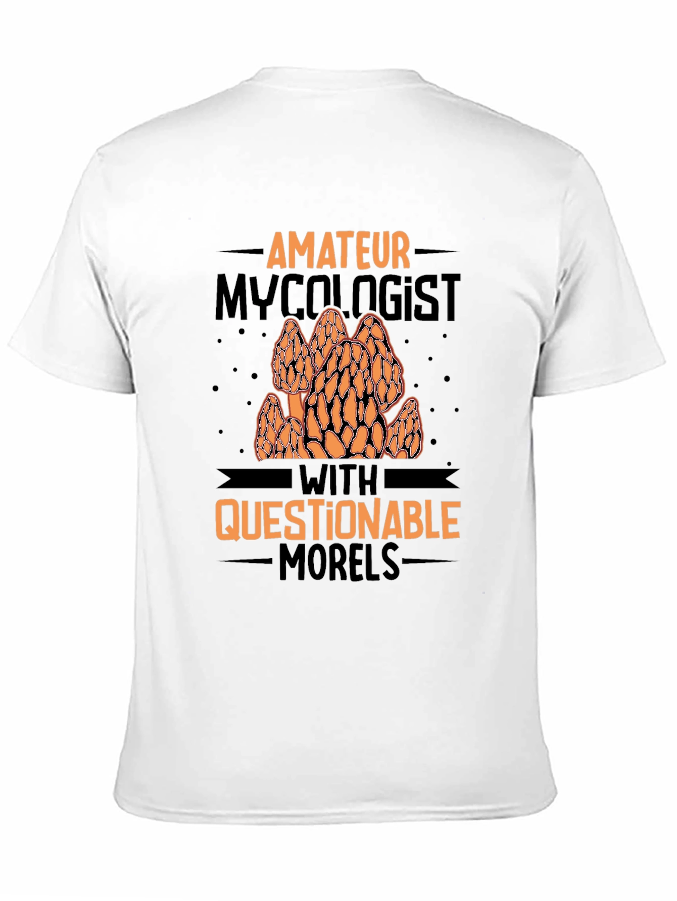 Amateur Mycologist Morel Mushroom Graphic Tee