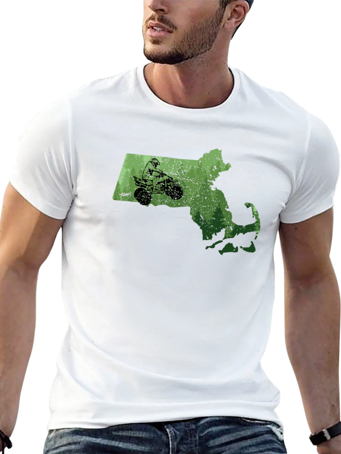 Massachusetts ATV State T-Shirt