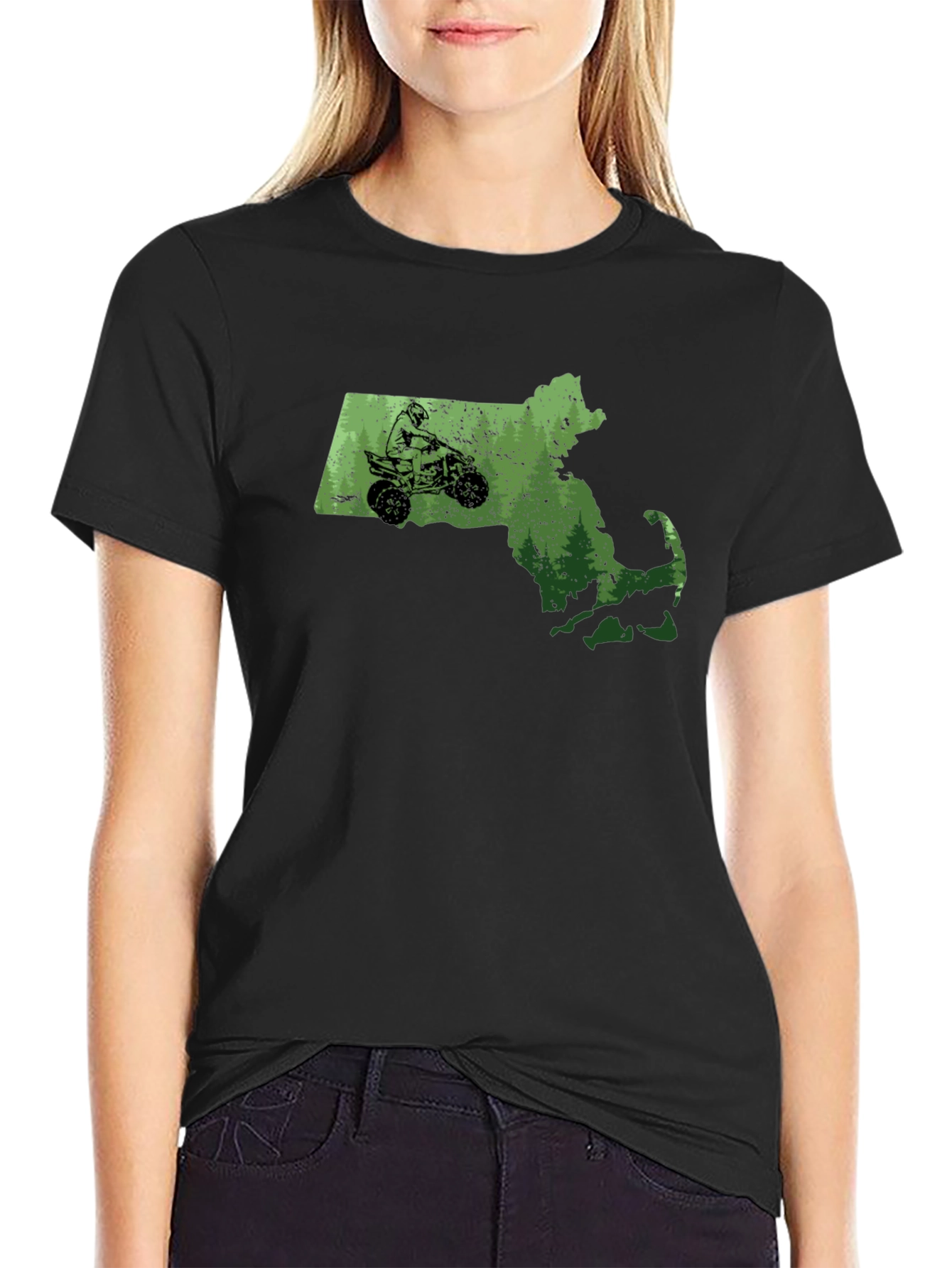 Massachusetts ATV State T-Shirt