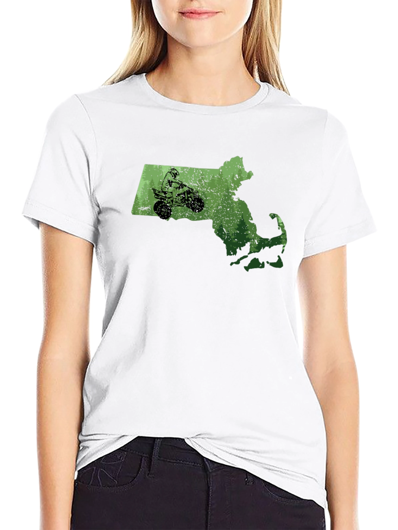 Massachusetts ATV State T-Shirt