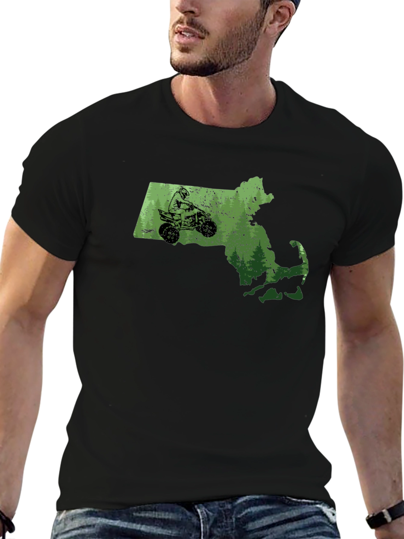Massachusetts ATV State T-Shirt