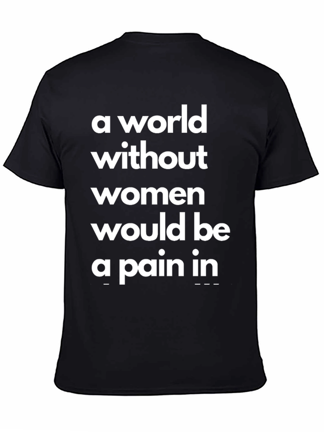 A World Without Women Graphic T-Shirt
