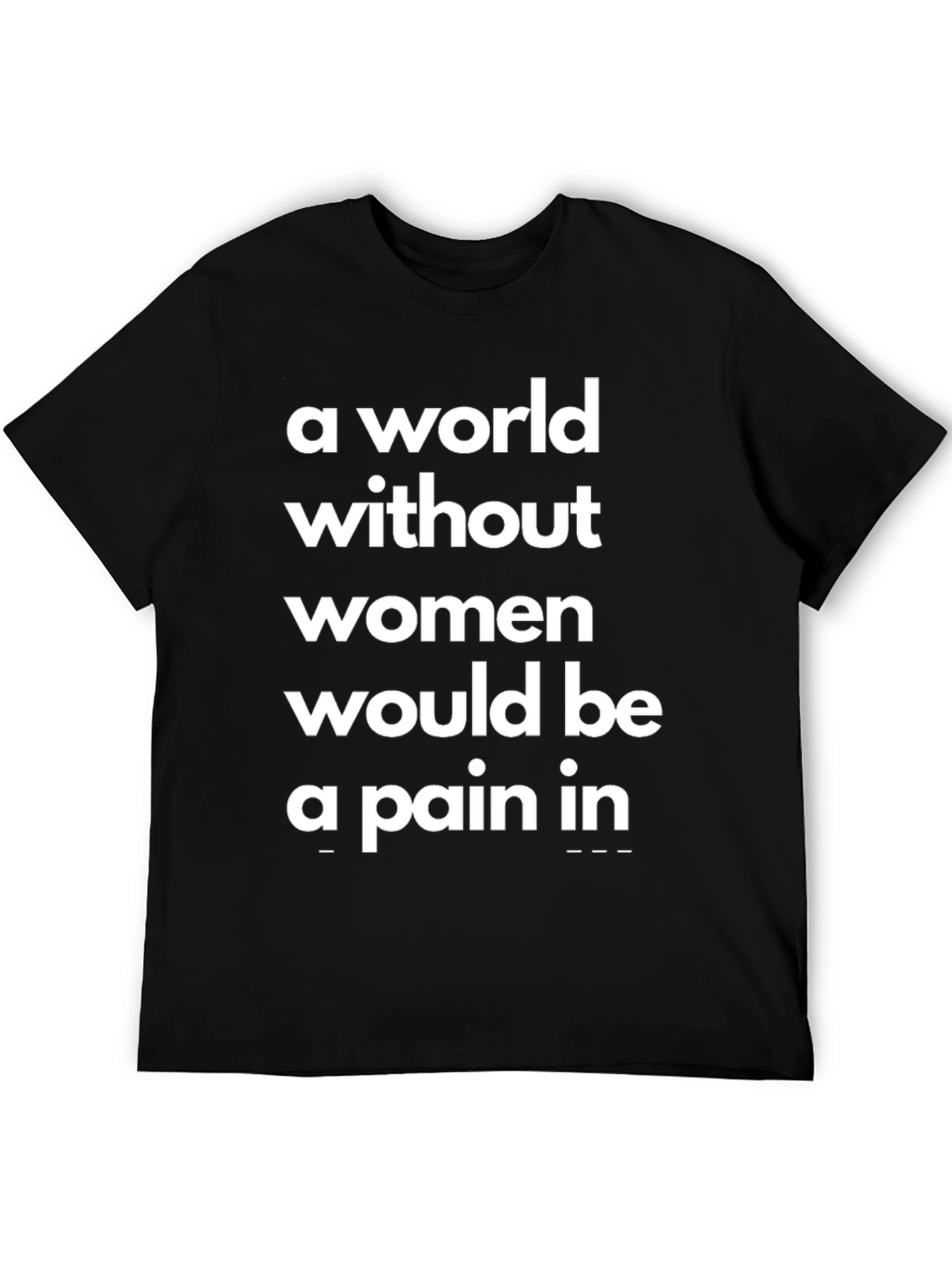 A World Without Women Graphic T-Shirt