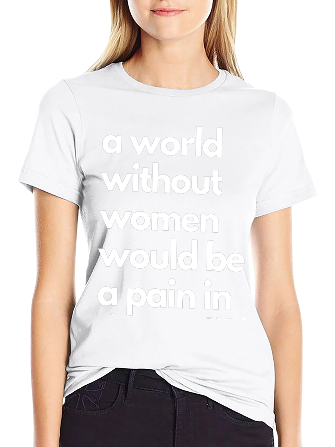 A World Without Women Graphic T-Shirt
