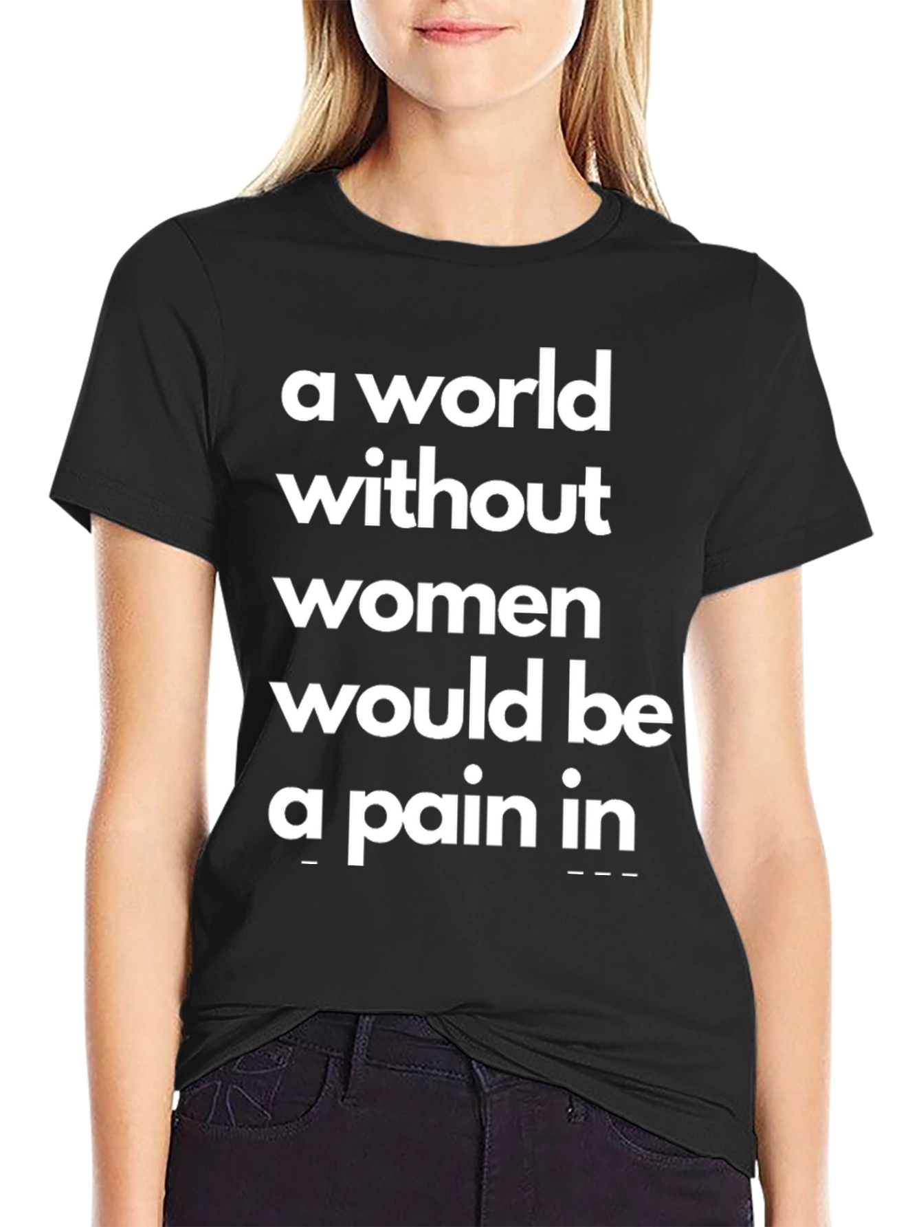A World Without Women Graphic T-Shirt