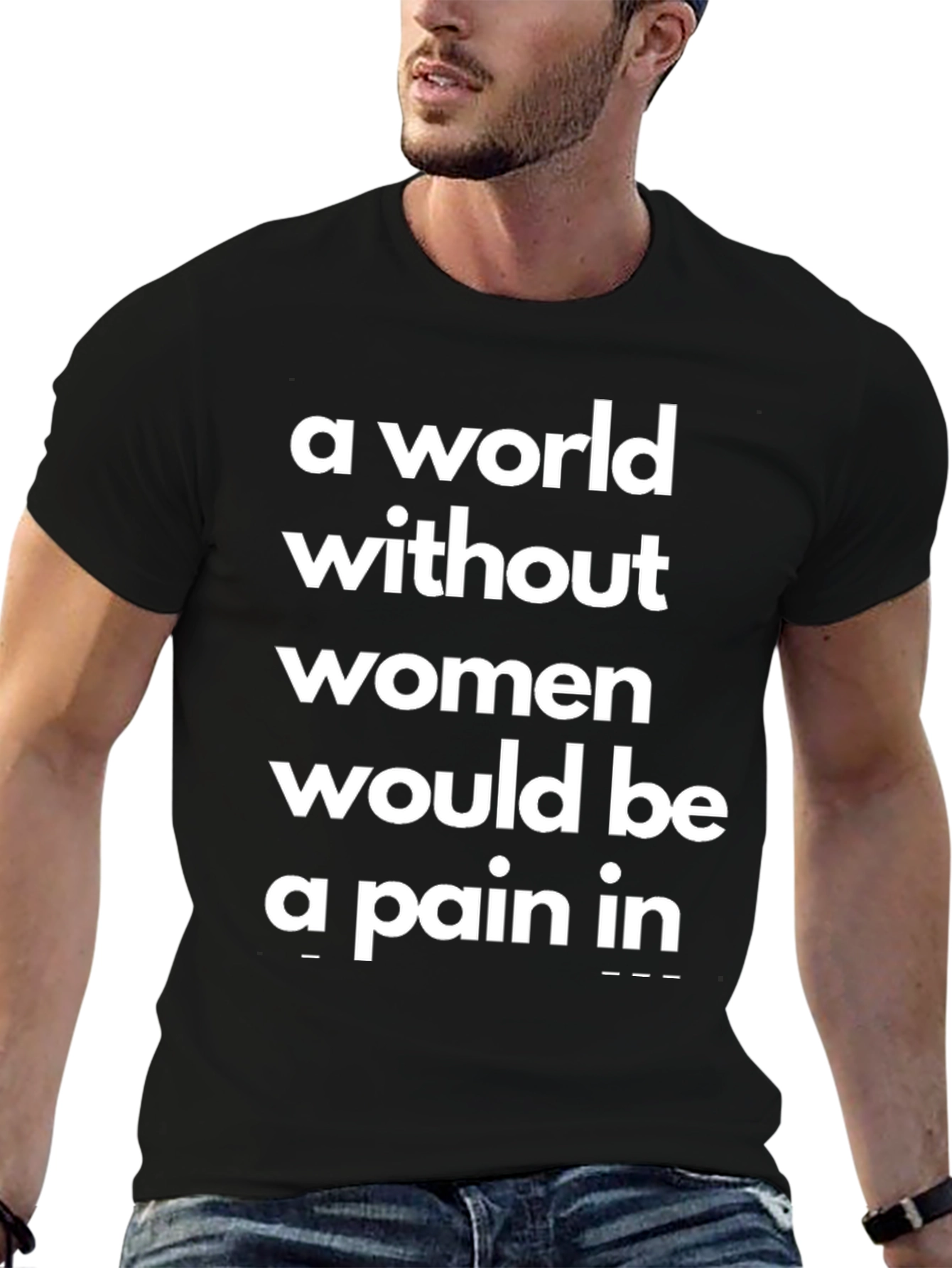 A World Without Women Graphic T-Shirt