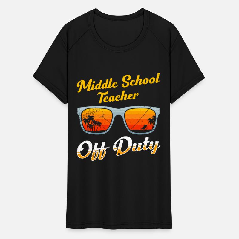 Middle school class teacher off duty teacher