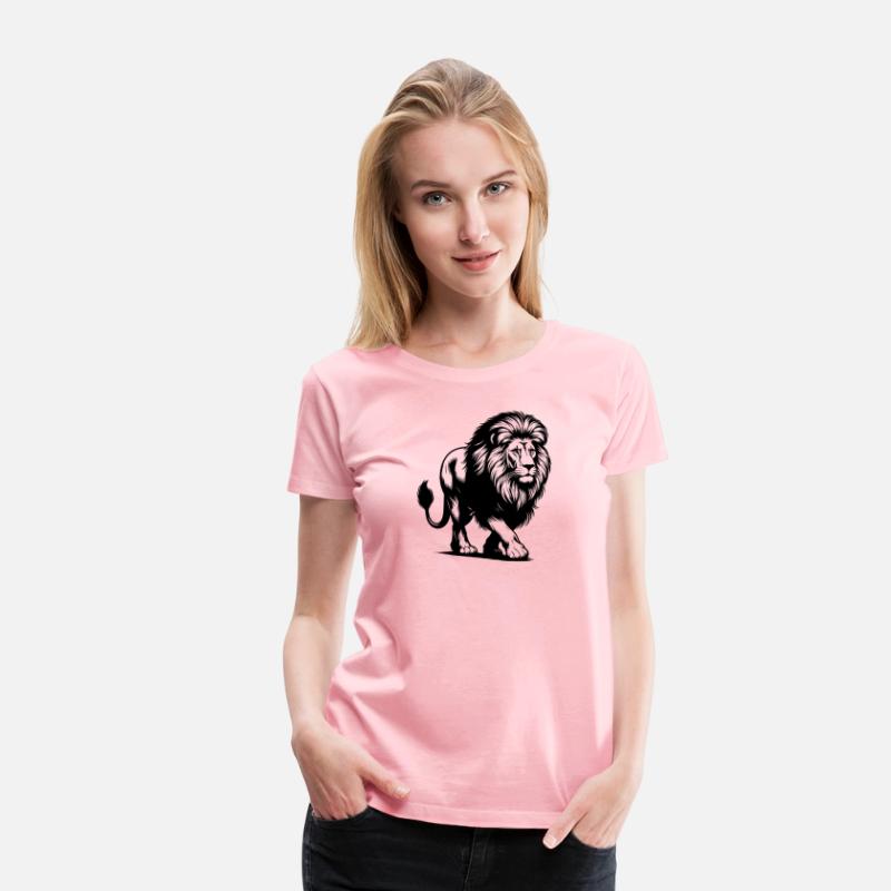 Mighty Big Cat Lion With Mane