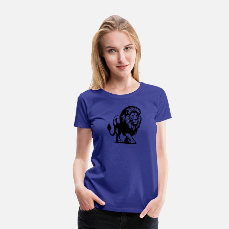 Mighty Big Cat Lion With Mane