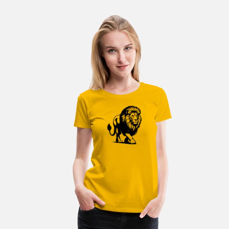 Mighty Big Cat Lion With Mane