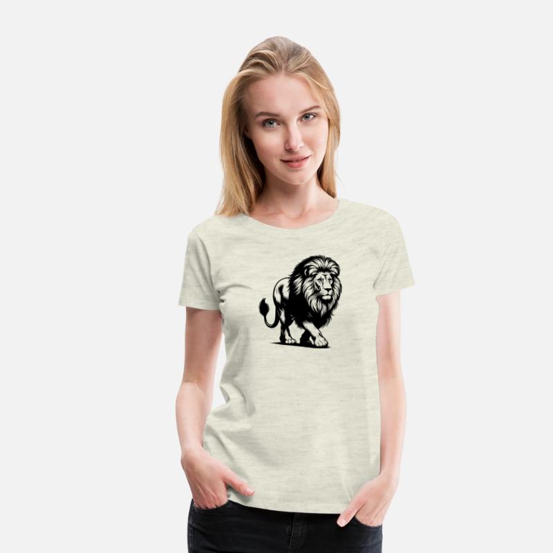 Mighty Big Cat Lion With Mane