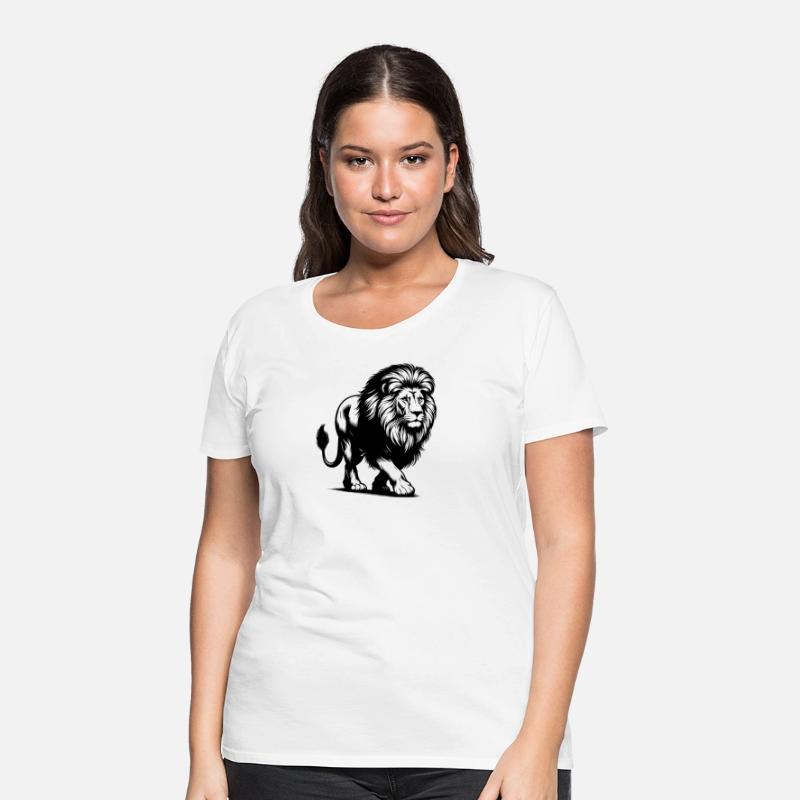 Mighty Big Cat Lion With Mane