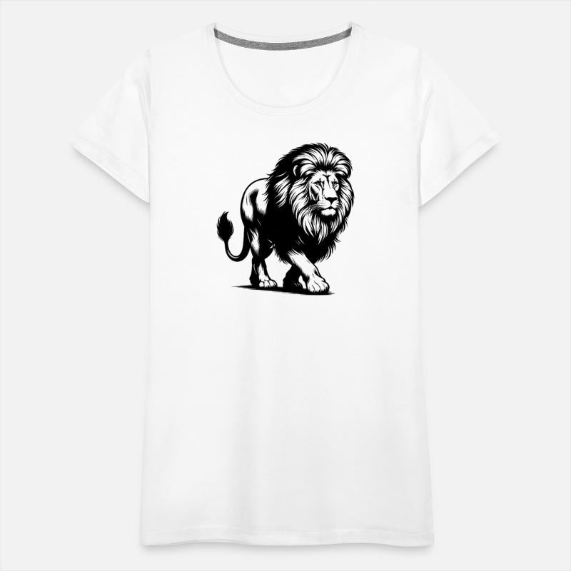 Mighty Big Cat Lion With Mane