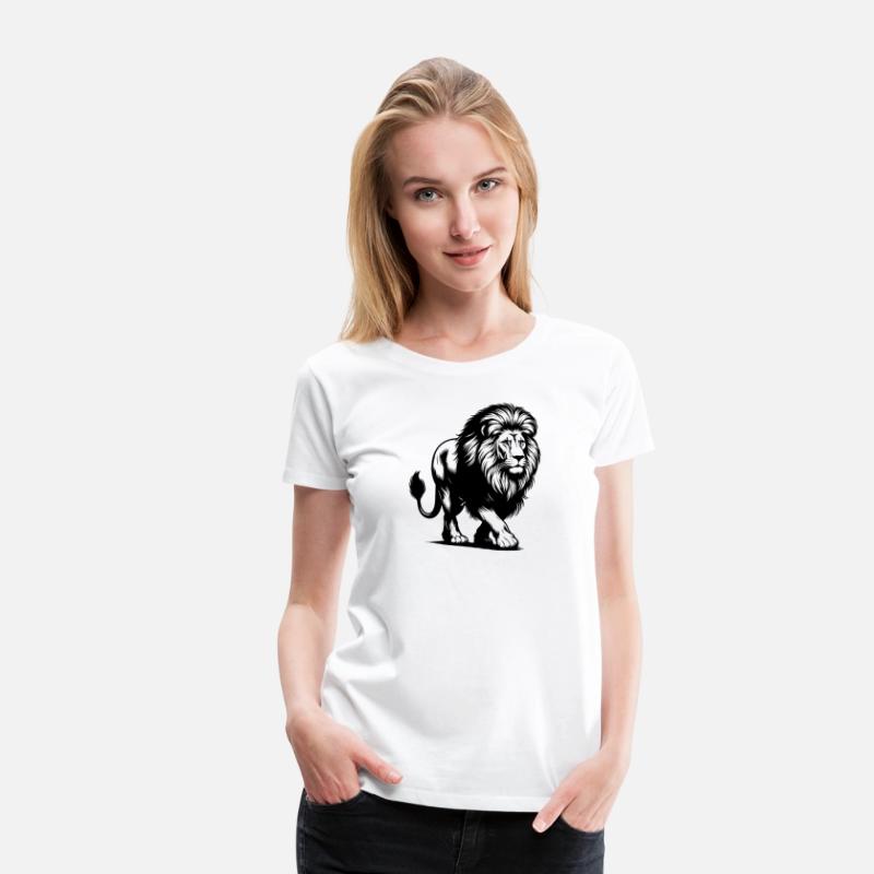 Mighty Big Cat Lion With Mane
