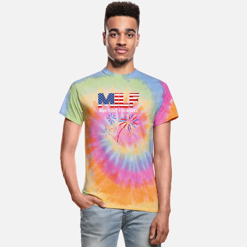 MILF Man I Love Fireworks Funny American Patriotic