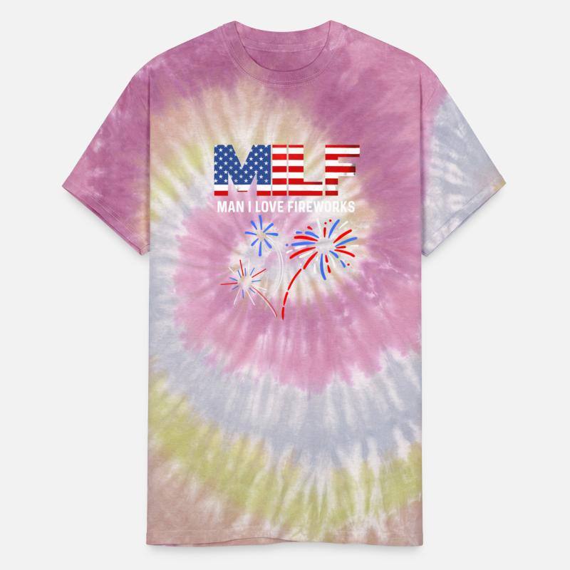 MILF Man I Love Fireworks Funny American Patriotic