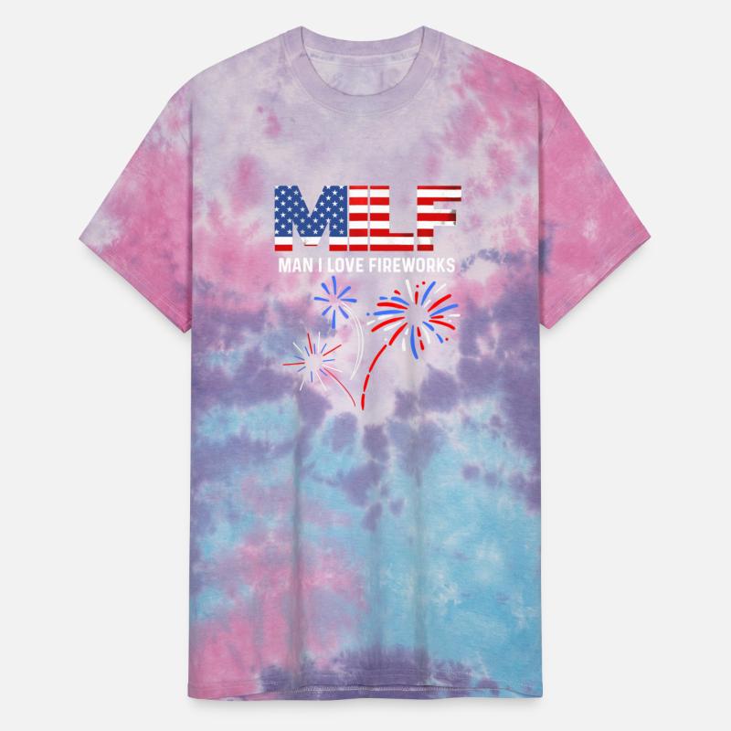 MILF Man I Love Fireworks Funny American Patriotic
