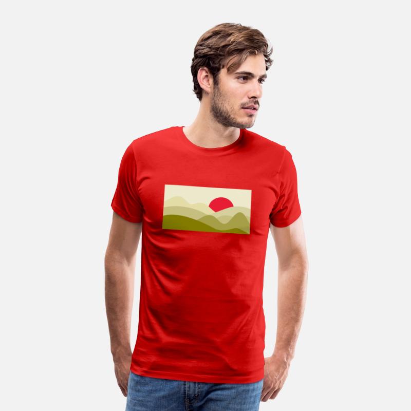 Minimalist Sun Olive Green