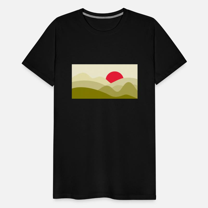 Minimalist Sun Olive Green