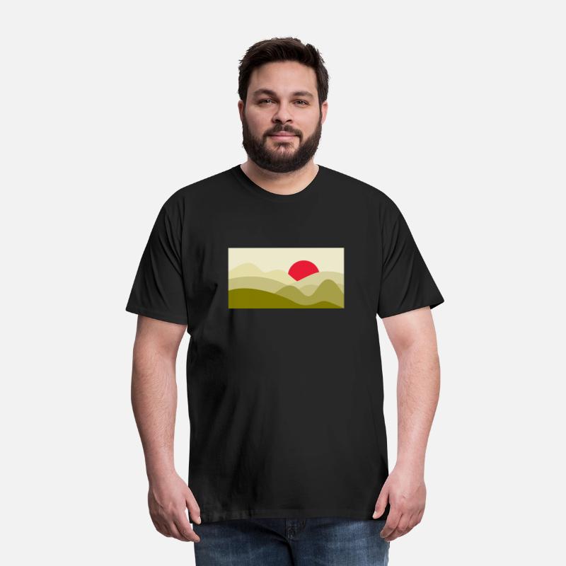 Minimalist Sun Olive Green