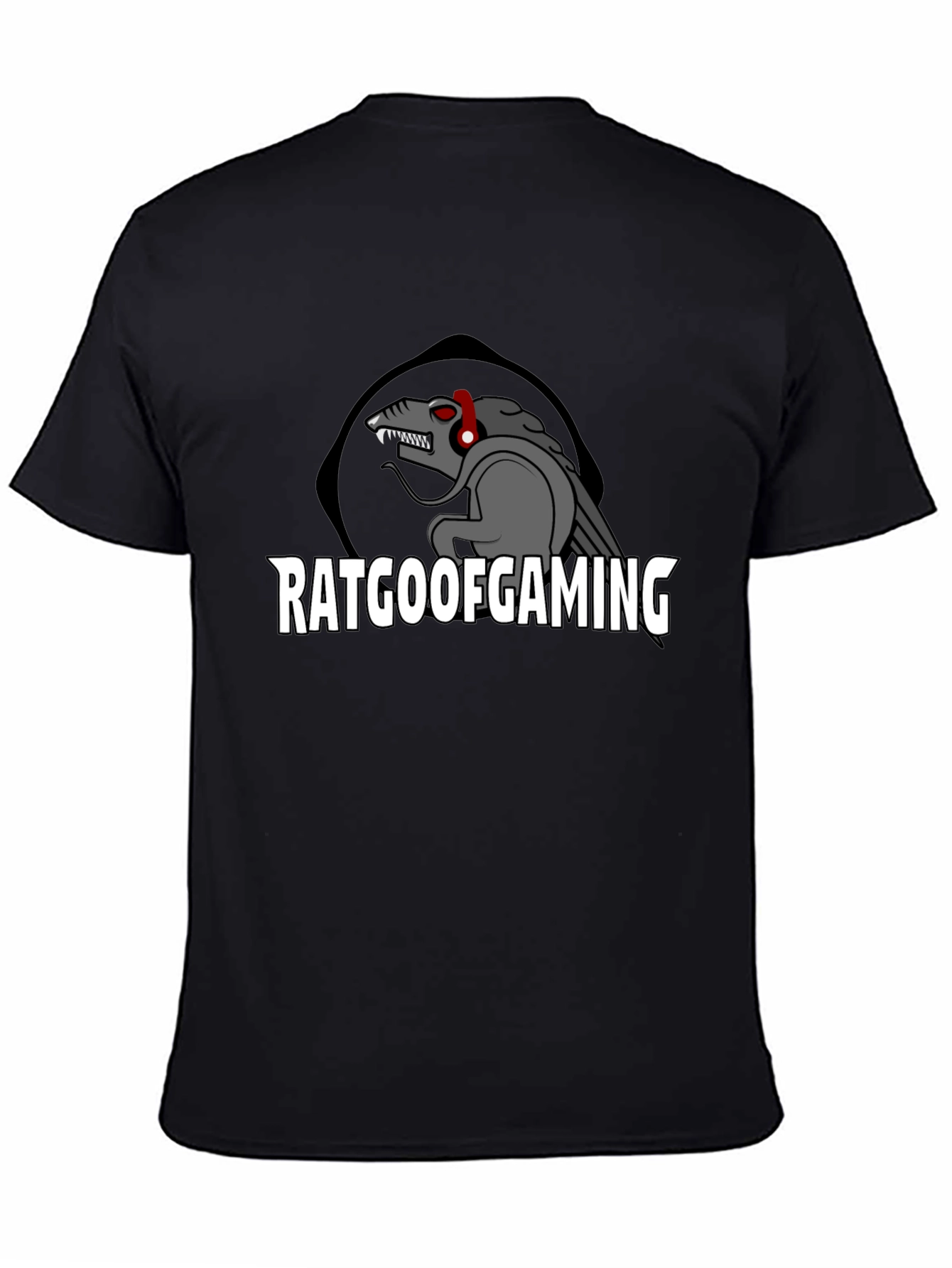 RatGooFGaming Black T-Shirt
