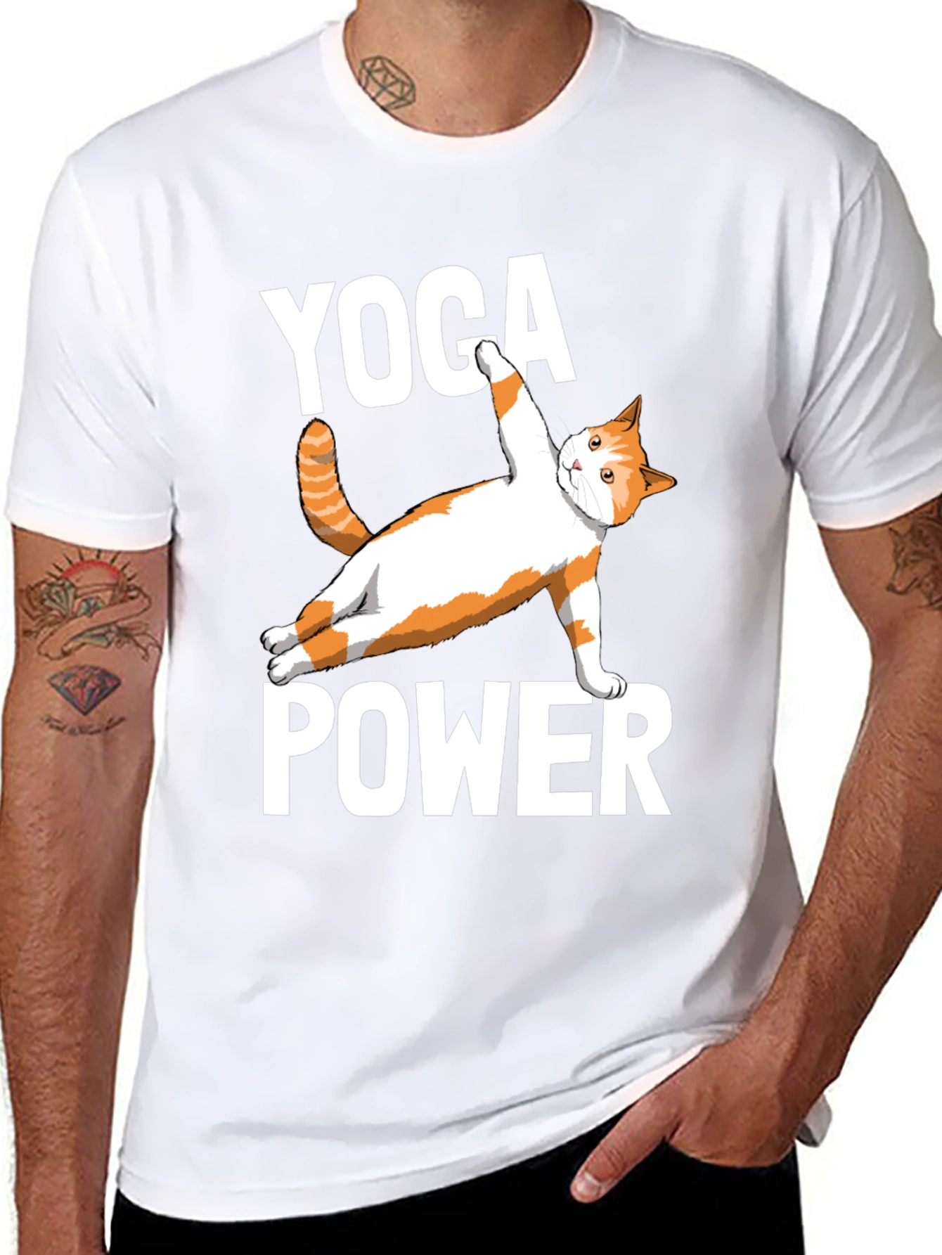 Yoga Cat Power T-Shirt