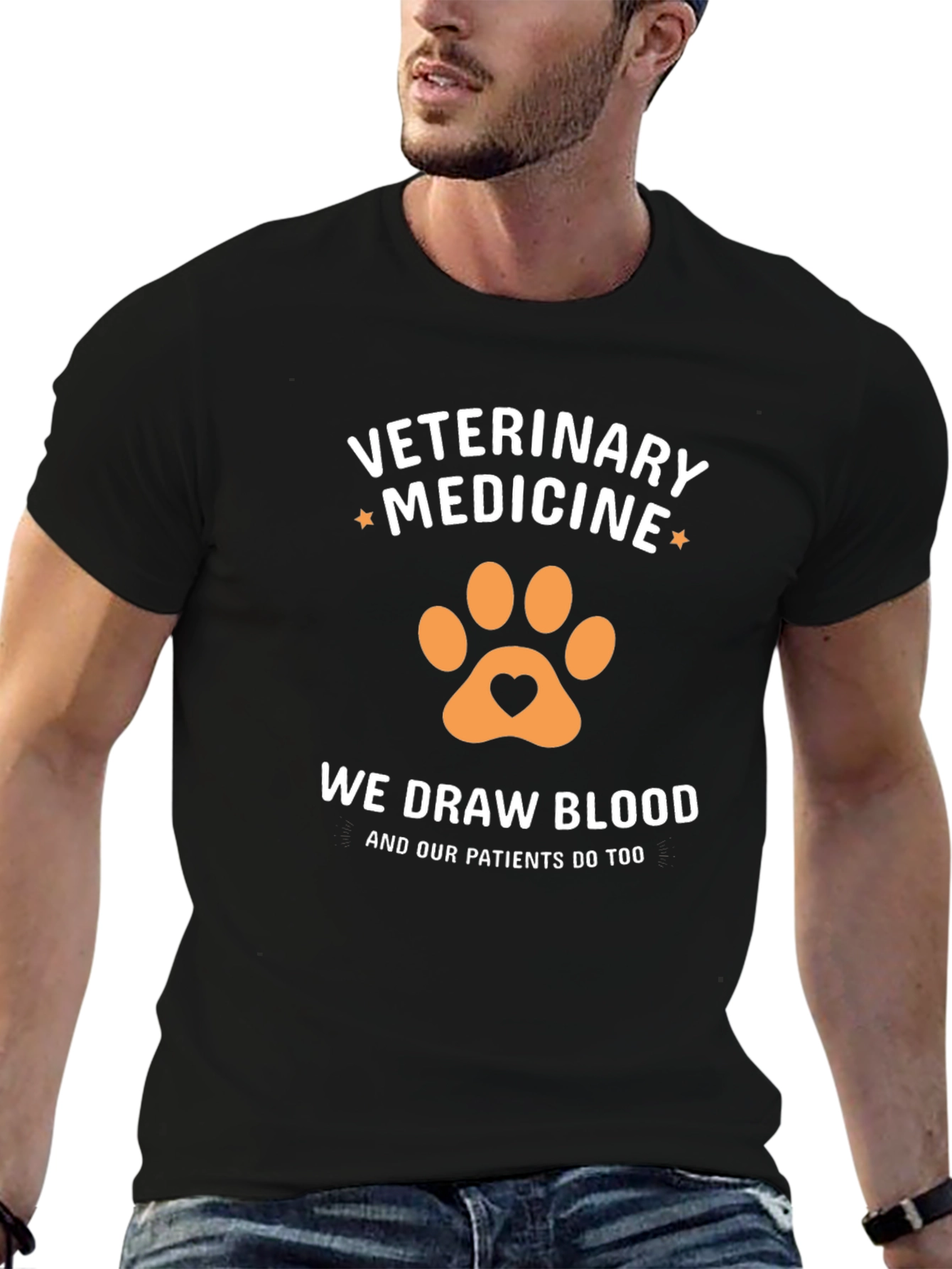 Veterinary Medicine T-Shirt - We Draw Blood