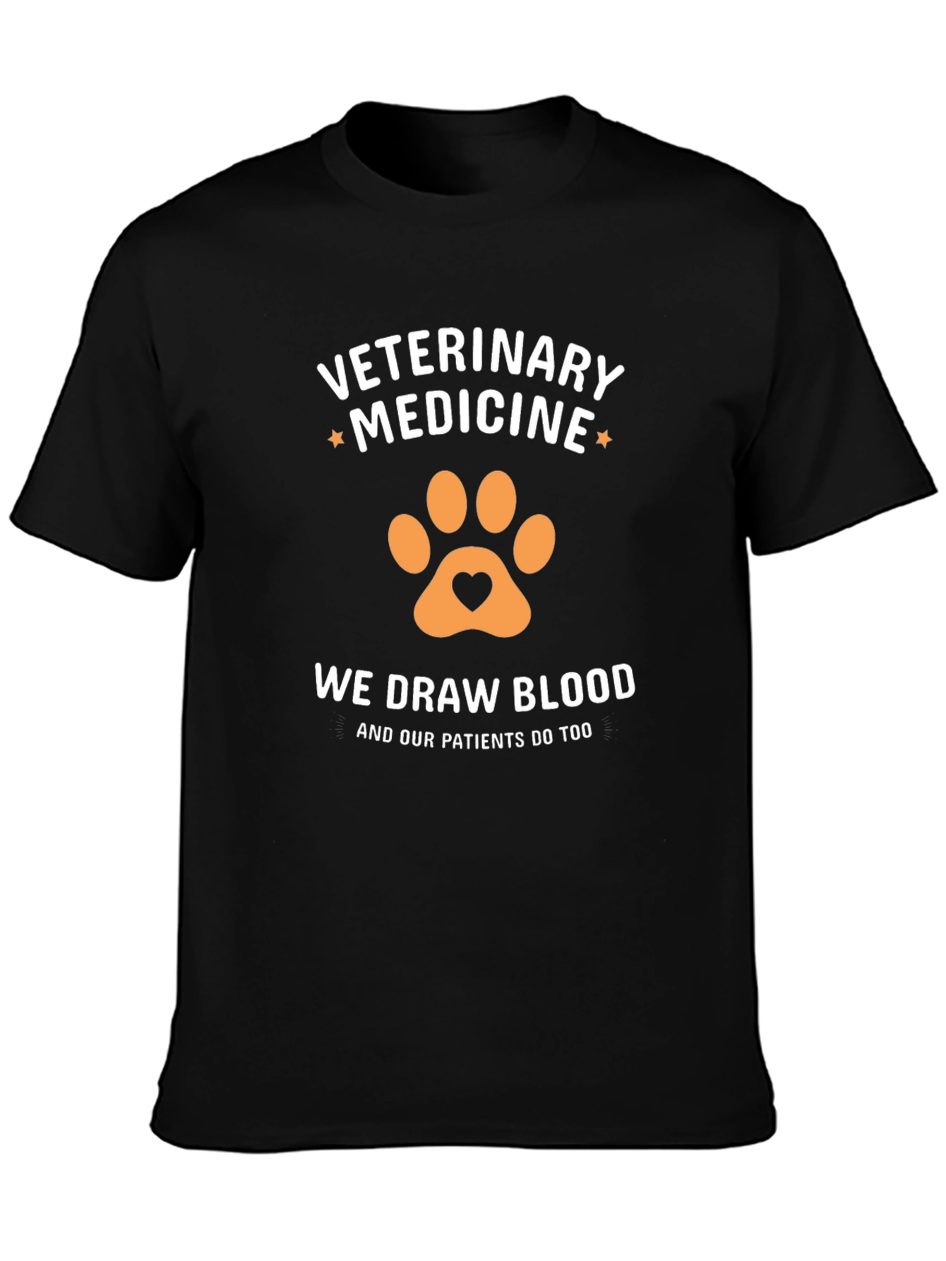 Veterinary Medicine T-Shirt - We Draw Blood