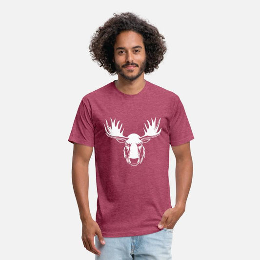 Moose head - Powerful wild animal motif
