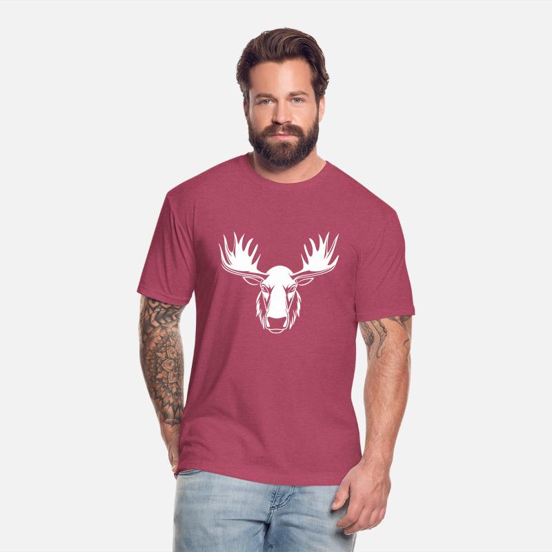 Moose head - Powerful wild animal motif