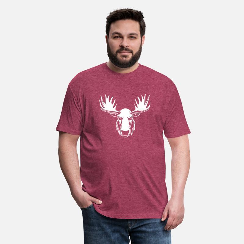 Moose head - Powerful wild animal motif
