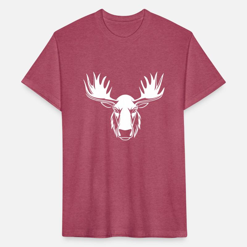 Moose head - Powerful wild animal motif