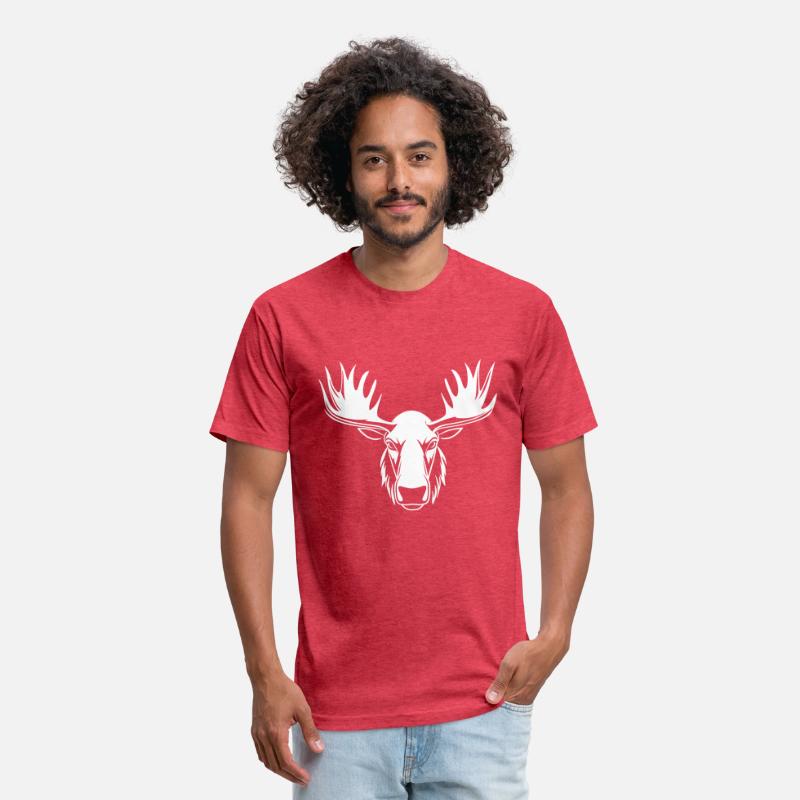 Moose head - Powerful wild animal motif