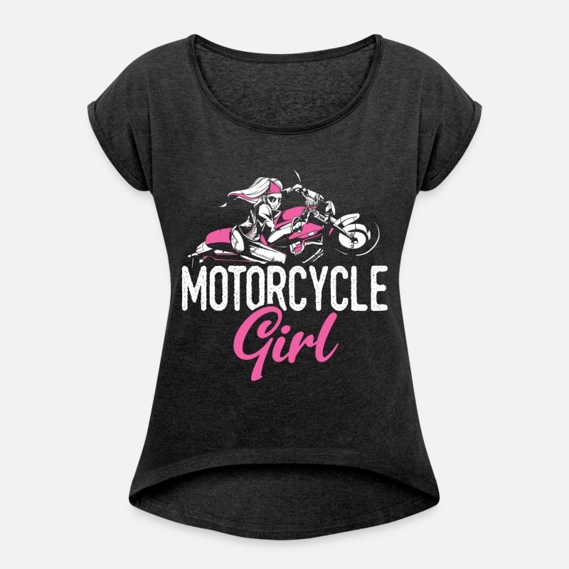 Motorcycle Girl Bike Motor Motorcycle
