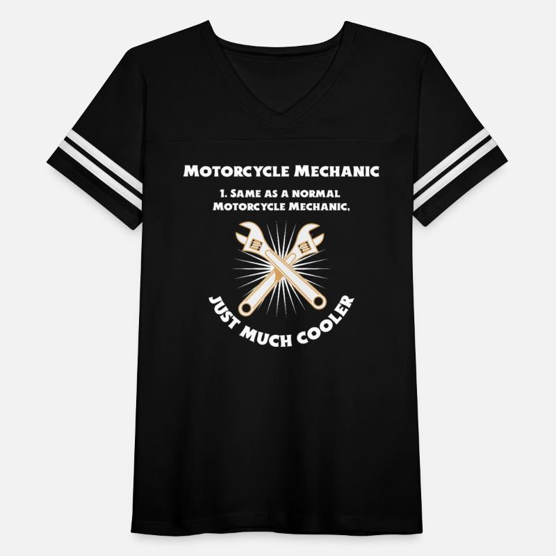 Motorcycle Mechanic | Same as normal, just cooler.