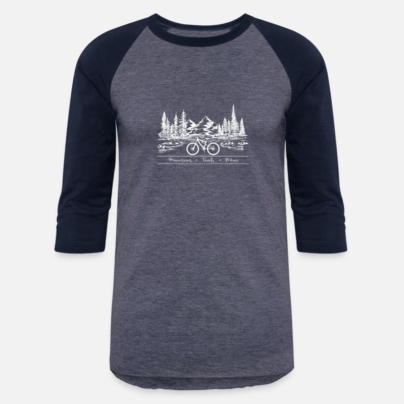 Mountain Bike MTB Shirt Mountains Trails Bikes