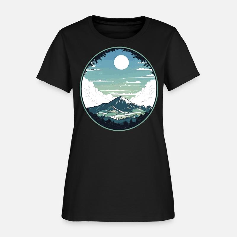Mountain Forest Outdoor Hiking Nature Landscape