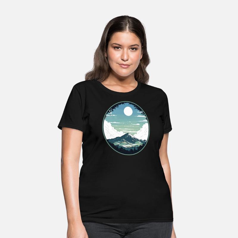 Mountain Forest Outdoor Hiking Nature Landscape