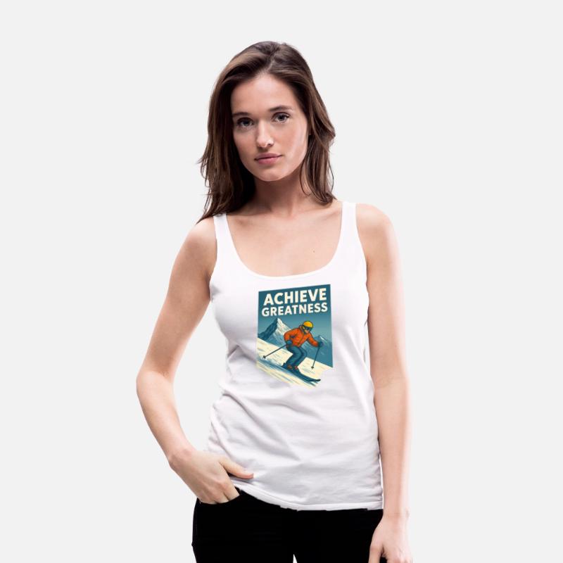 Mountain Skiing Achievement Design