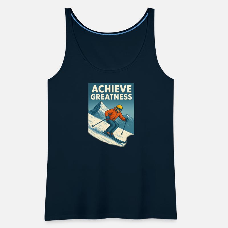 Mountain Skiing Achievement Design