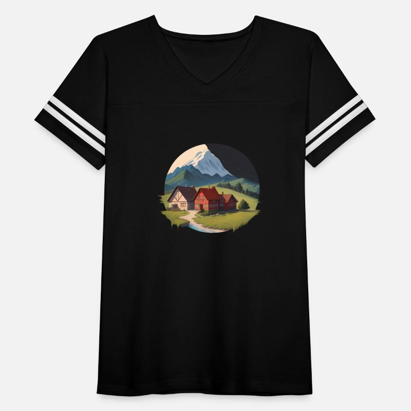 Mountain Village Night view