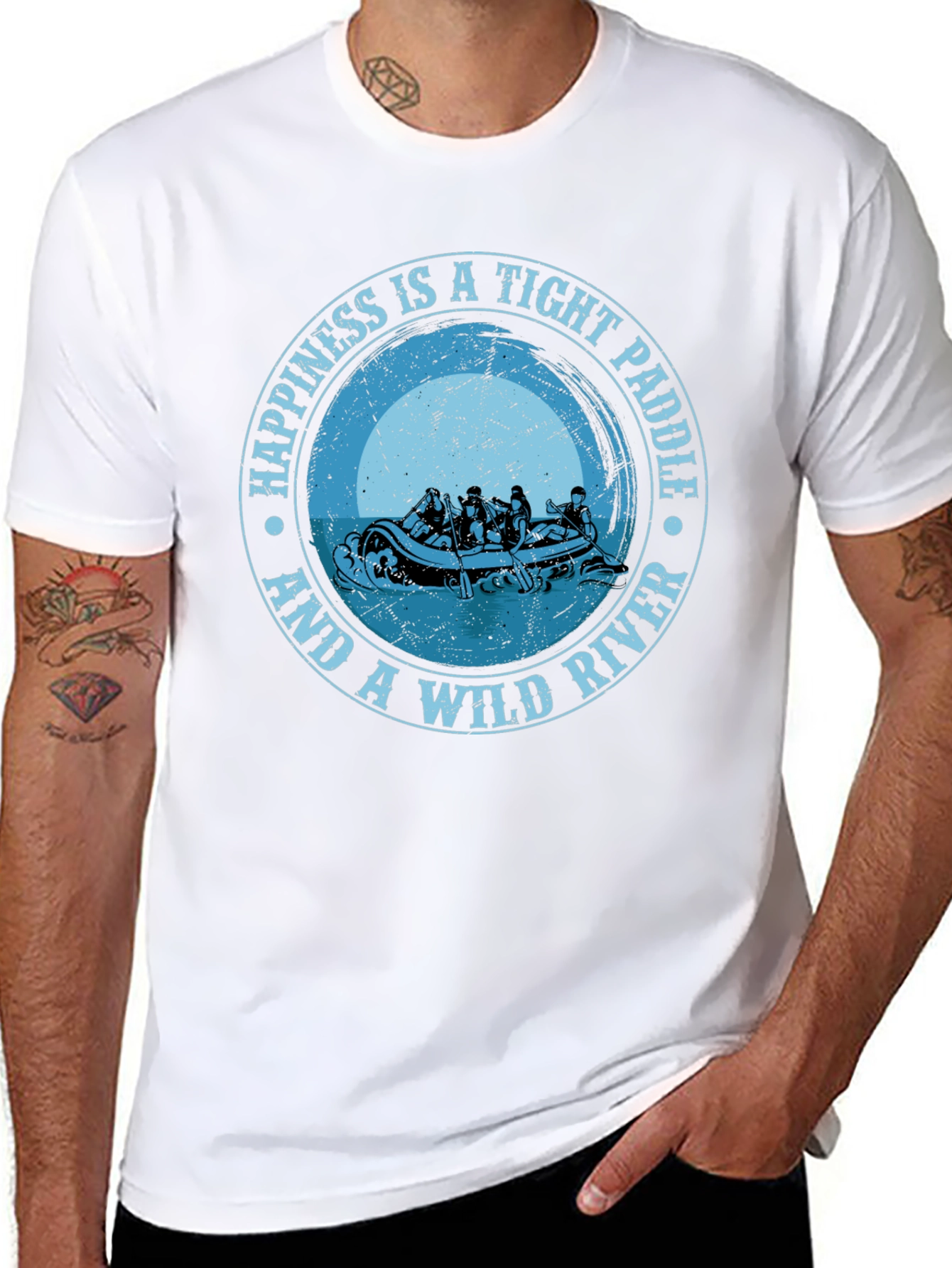 Wild River Rafting Adventure T-Shirt
