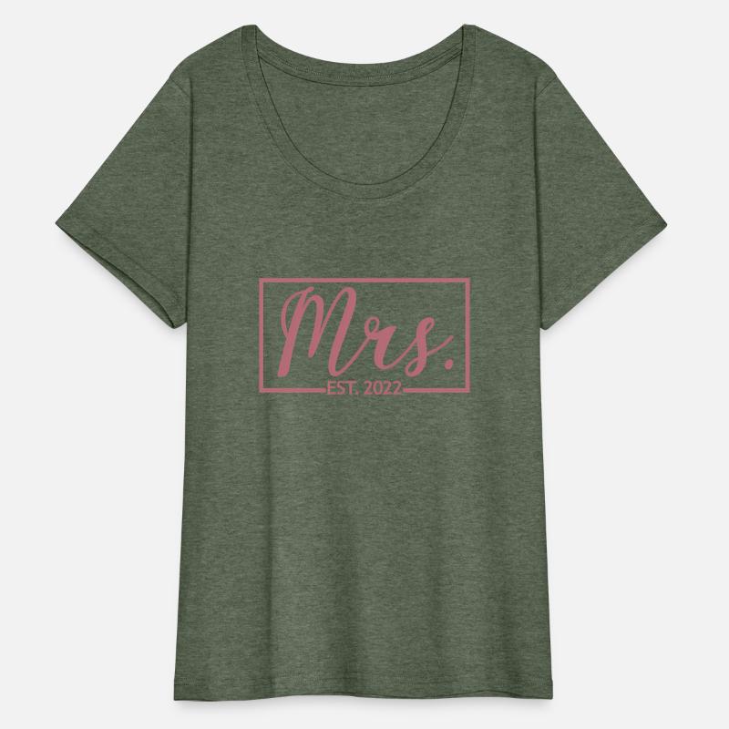 Mrs Est 2022 Married Wedding Husband Mr