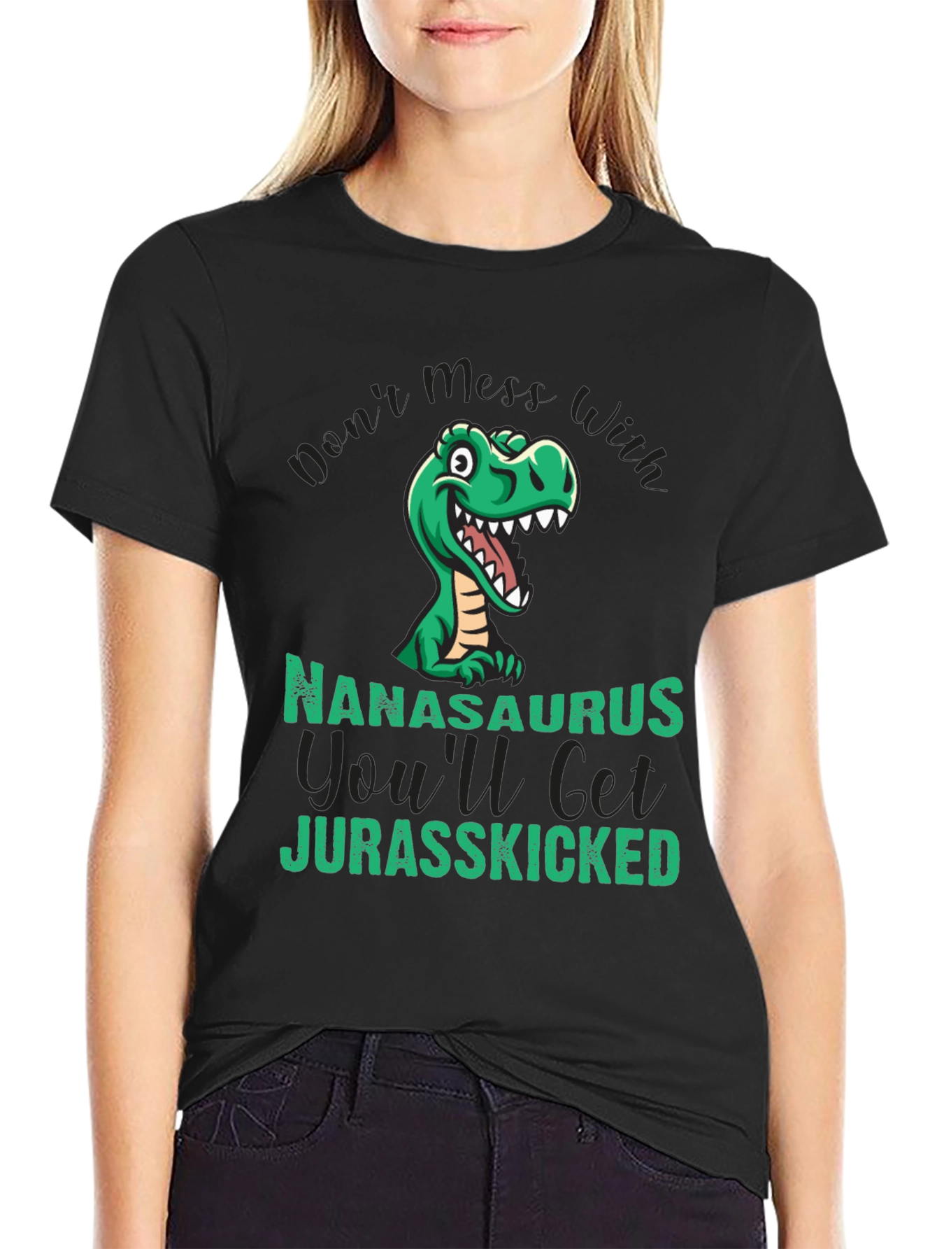 Nanasaurus T-Rex Graphic Tee