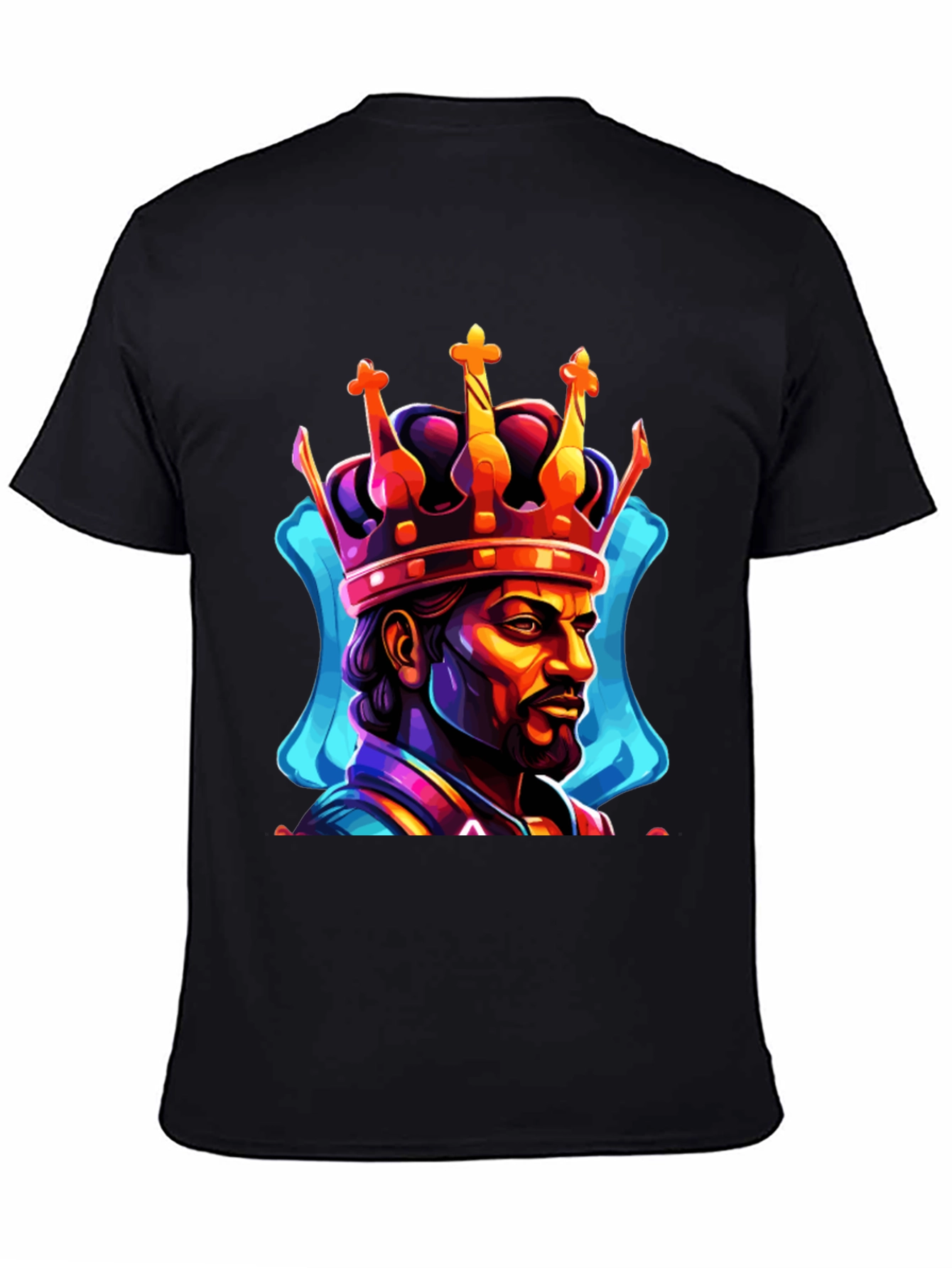 King Graphic Print T-Shirt - Bold Streetwear
