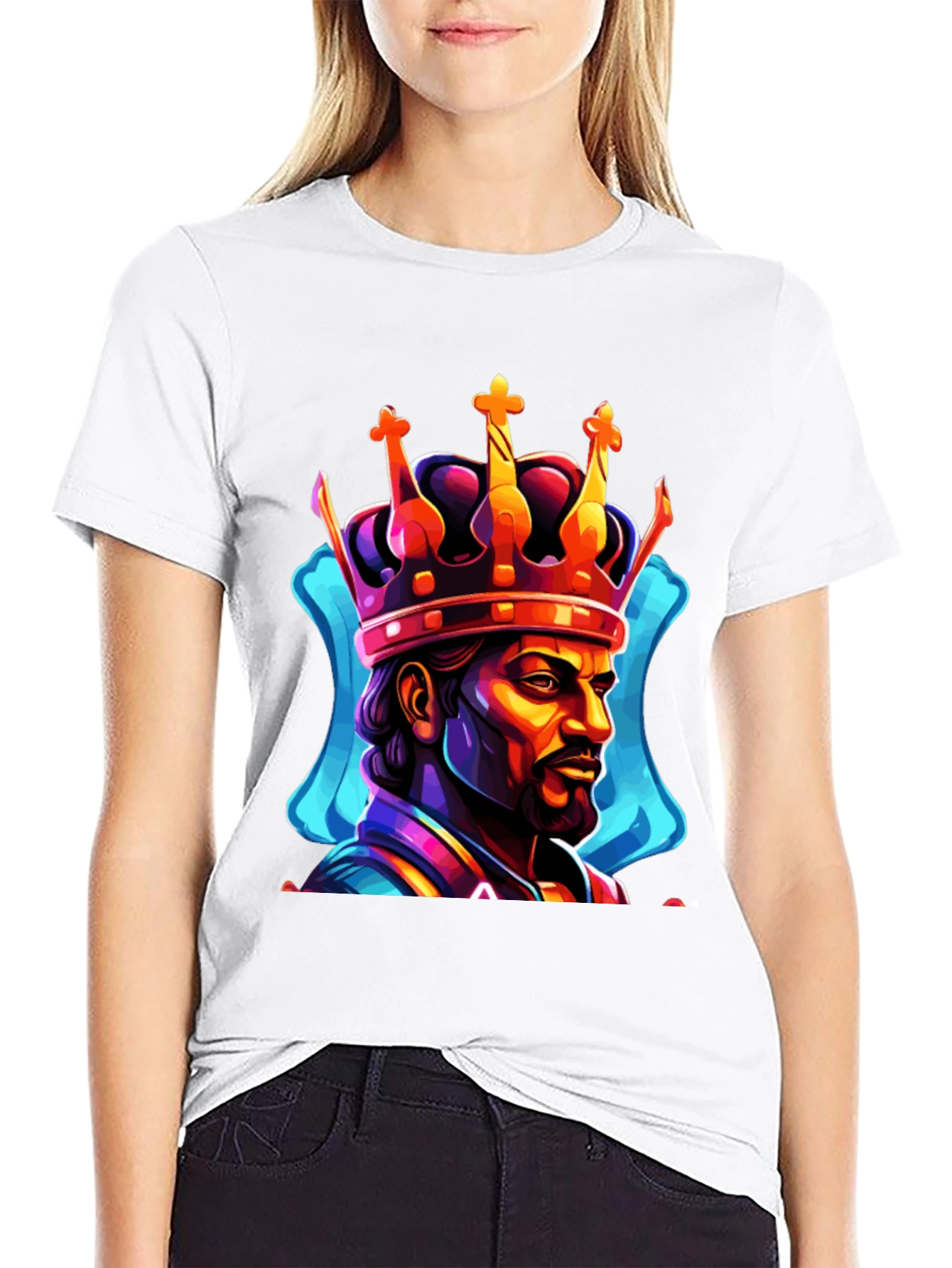 King Graphic Print T-Shirt - Bold Streetwear